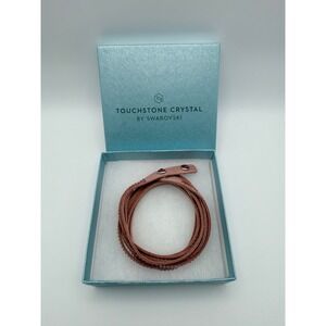 Touchstone Crystal by Swarovski‎ Peachy Wrap Star Bracelet Jewelry